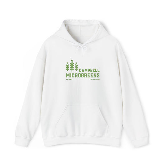 Microgreens Hoodie – Campbell Microgreens Garden Logo Sweatshirt