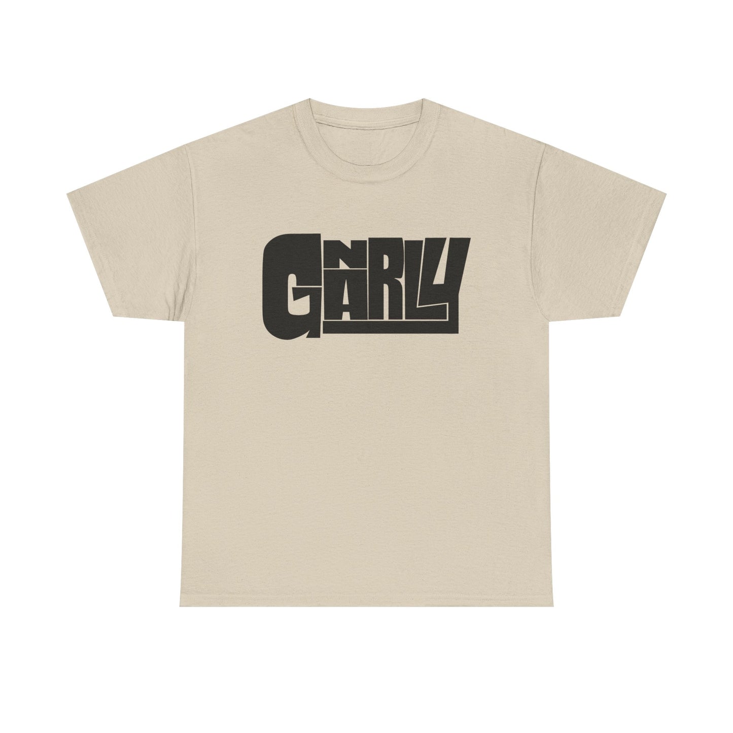 GNARLY Retro Logo Tee - Bold Vintage Graphic T-Shirt