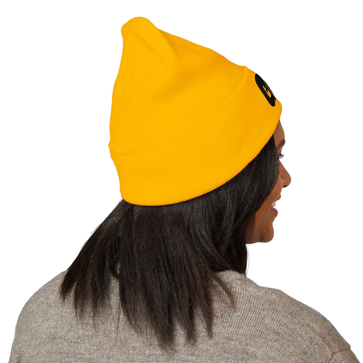 'Gnarly' Embroidered Cuffed Beanie — Retro Skate Streetwear Knit Hat