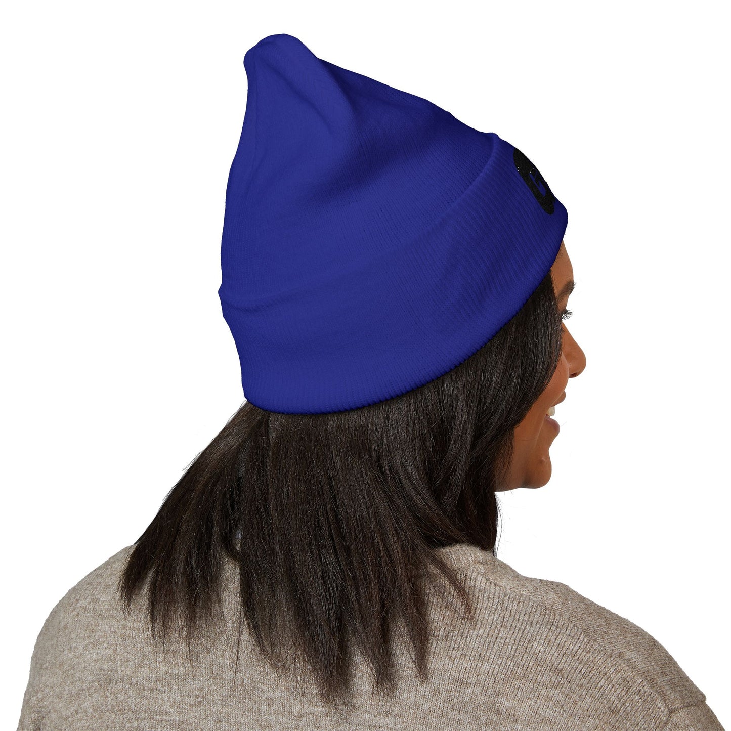 'Gnarly' Embroidered Cuffed Beanie — Retro Skate Streetwear Knit Hat