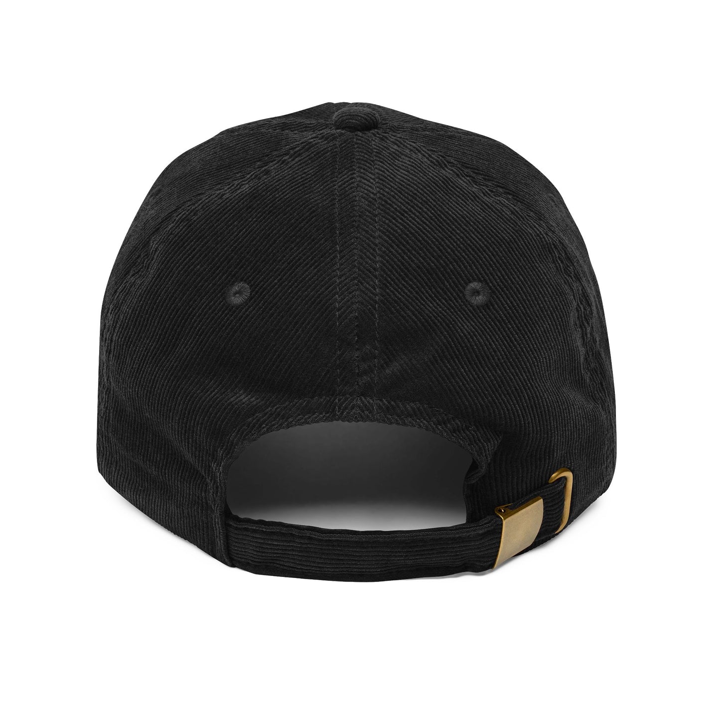 Corduroy Embroidered Cap — Campbell Microgreens Logo