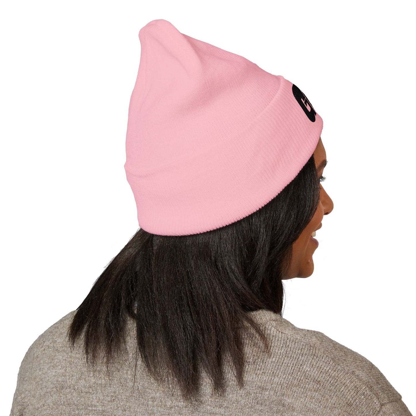 'Gnarly' Embroidered Cuffed Beanie — Retro Skate Streetwear Knit Hat