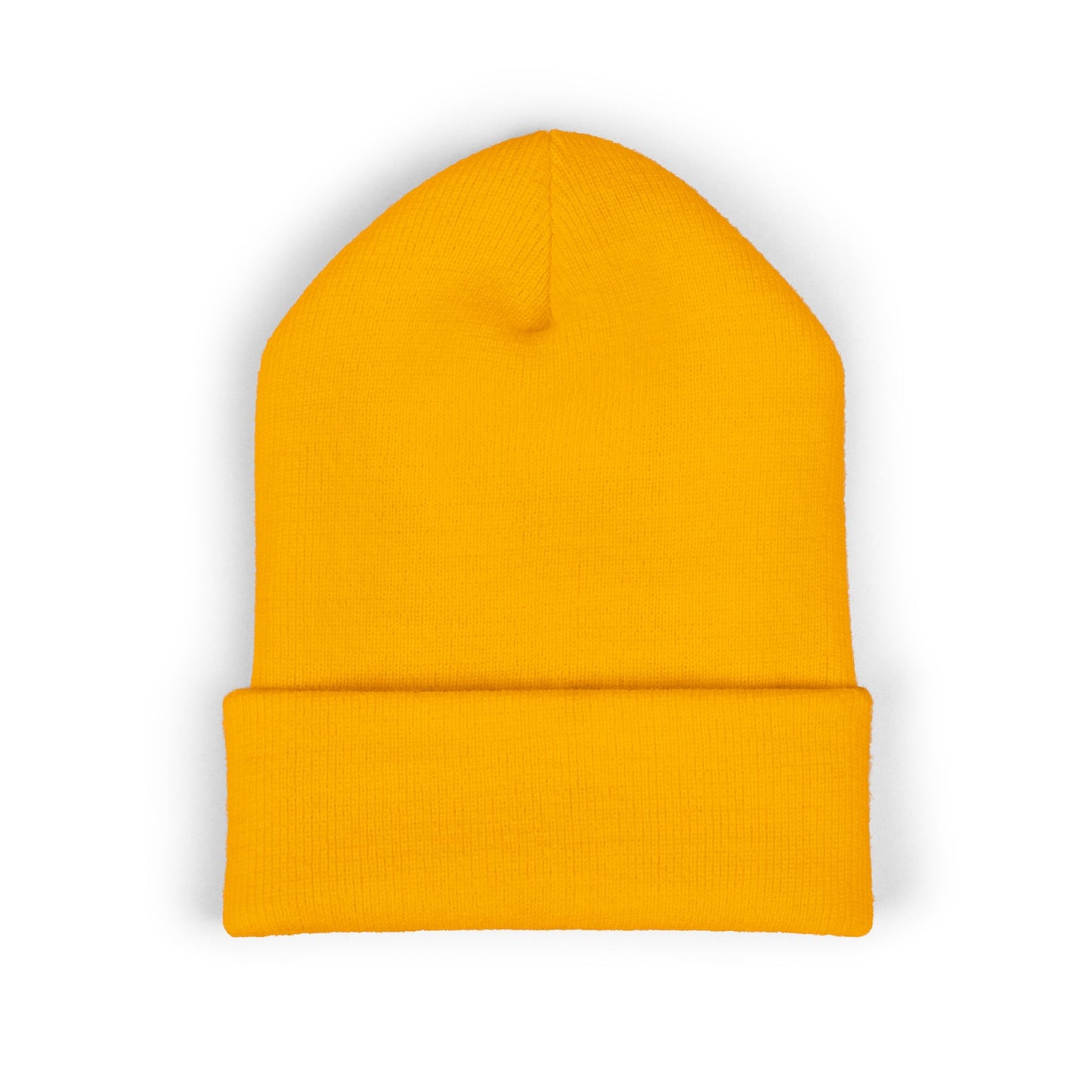 'Gnarly' Embroidered Cuffed Beanie — Retro Skate Streetwear Knit Hat