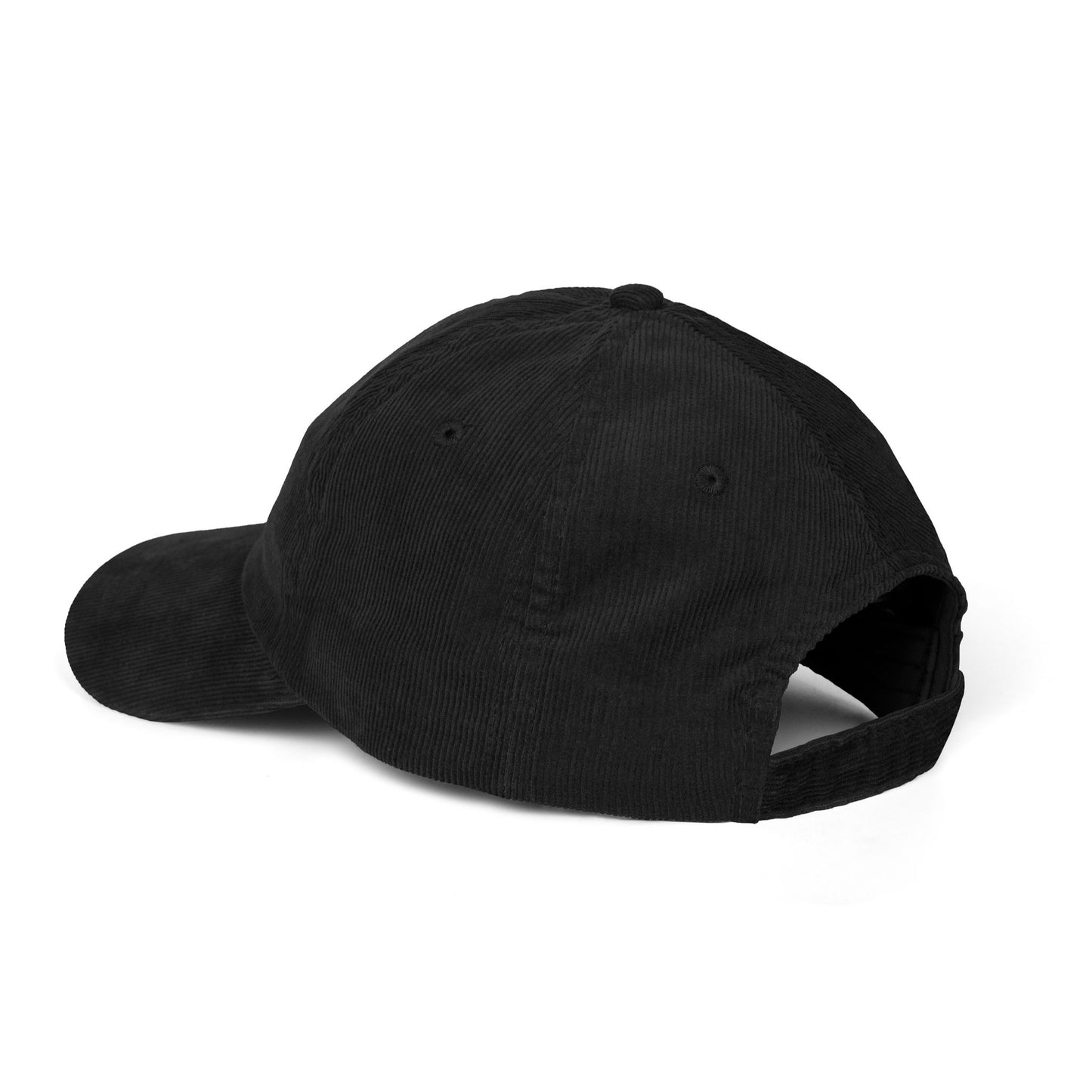 Corduroy Embroidered Cap — Campbell Microgreens Logo