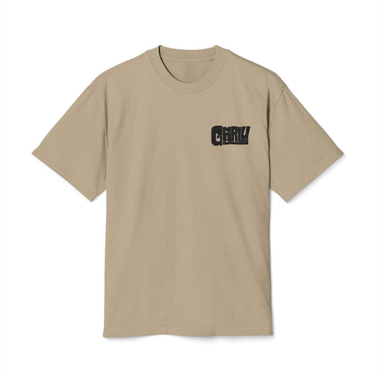 Vintage ‘Gnarly’ Chest Logo Tee — Distressed Graphic Casual Shirt