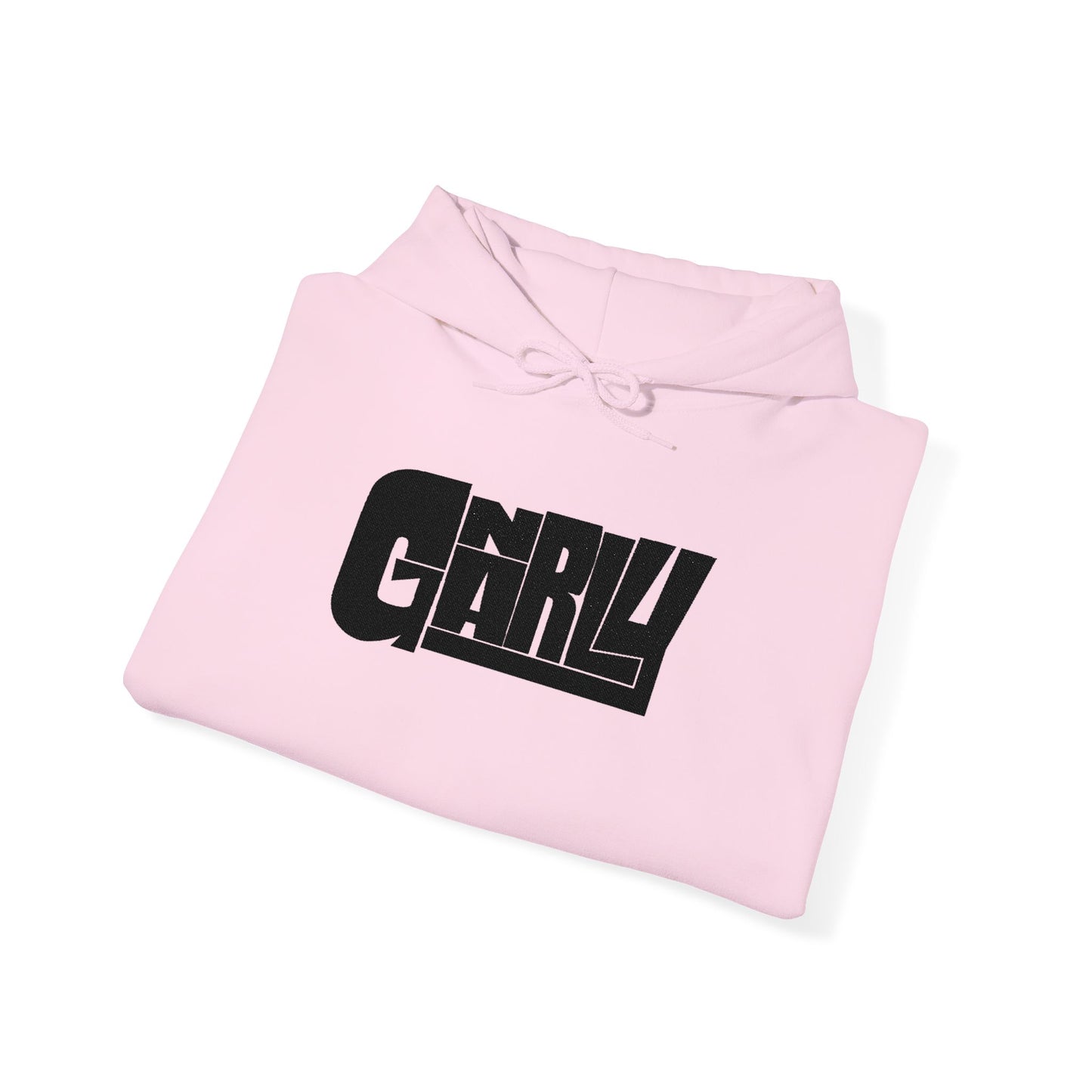 Gnarly Retro Chill Graphic Hoodie — Vintage Texture Logo Pullover