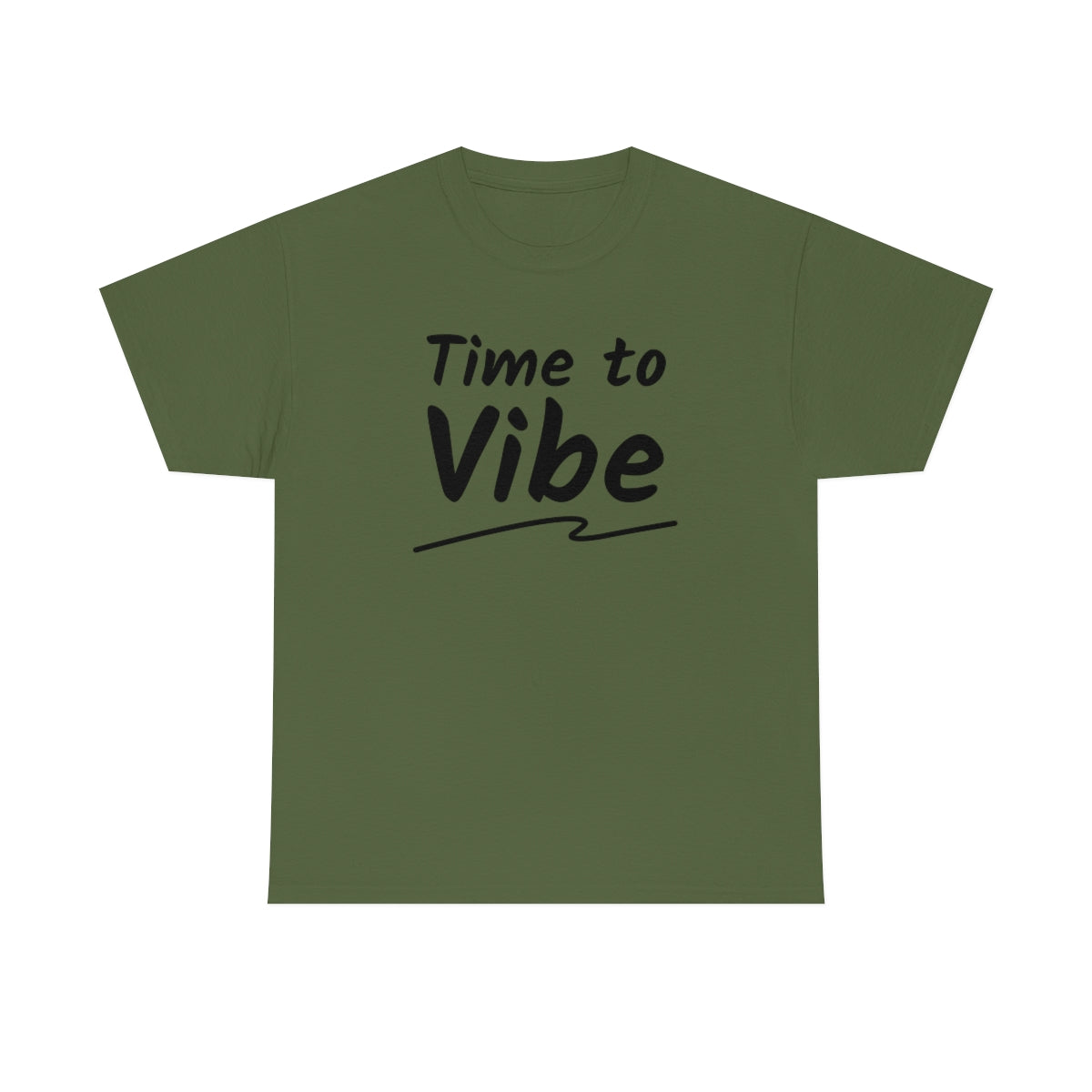 Time to Vibe Unisex Heavy Cotton Tee