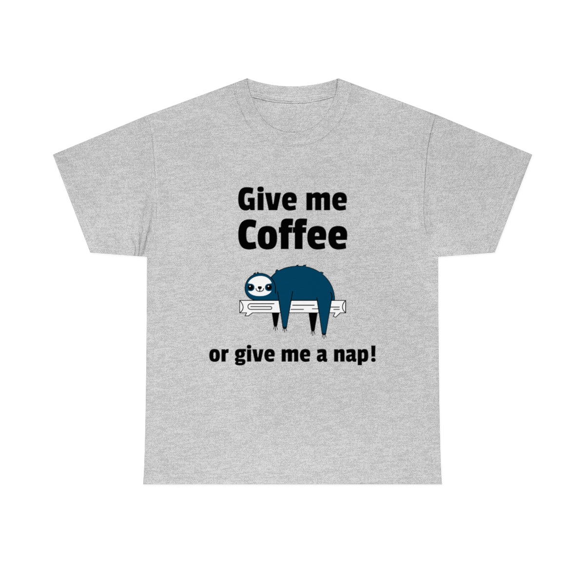 Coffee or a Nap Unisex Heavy Cotton Tee