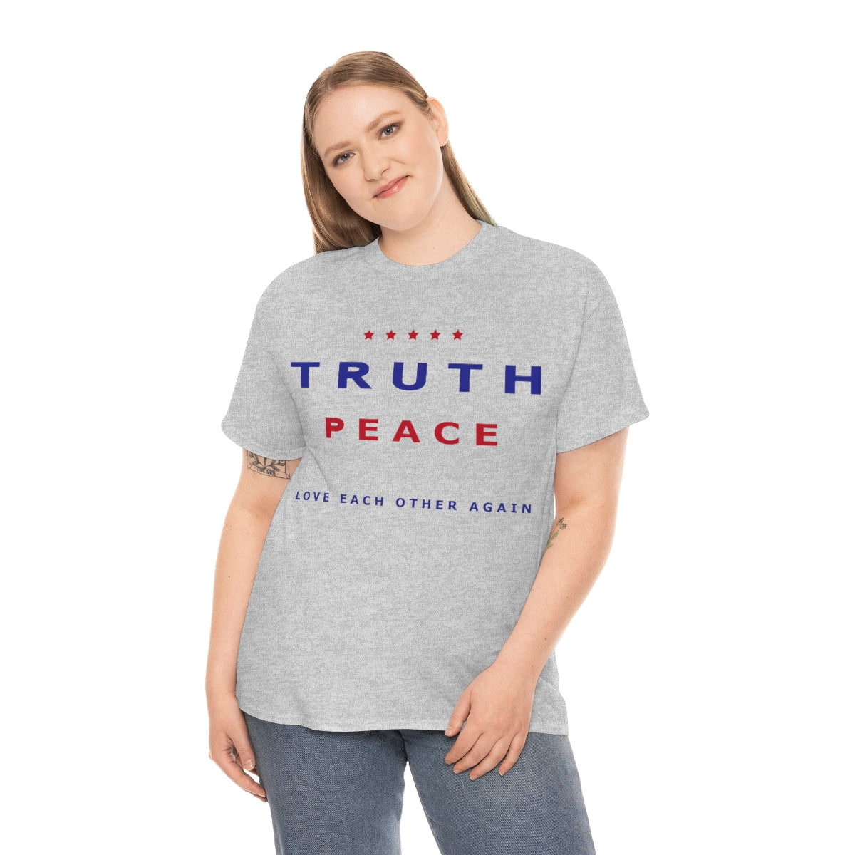 Truth and Peace Unisex Heavy Cotton Tee