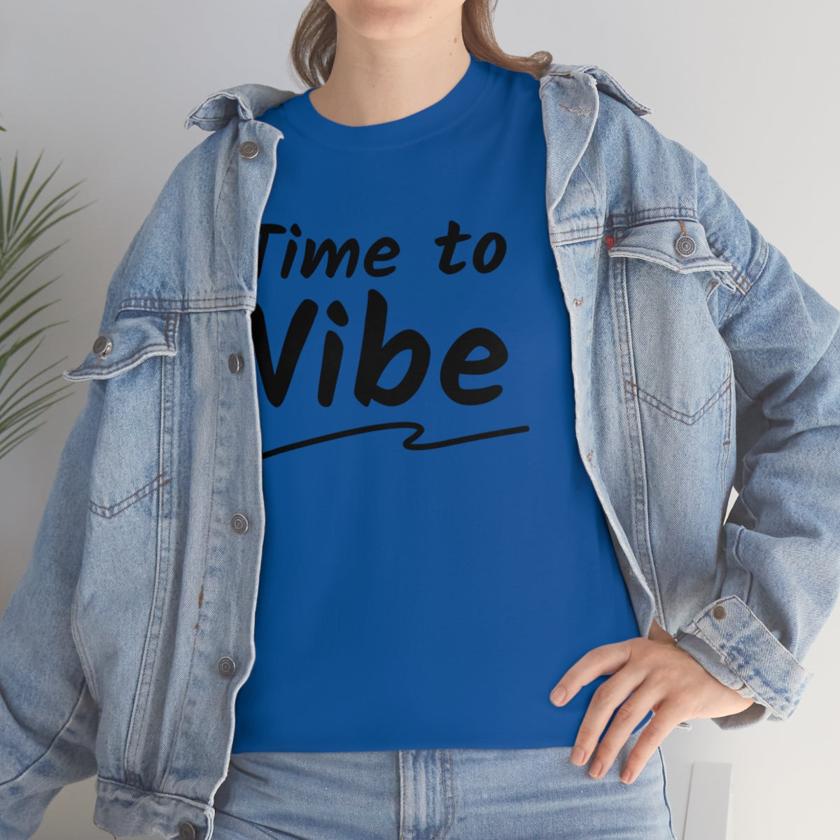 Time to Vibe Unisex Heavy Cotton Tee