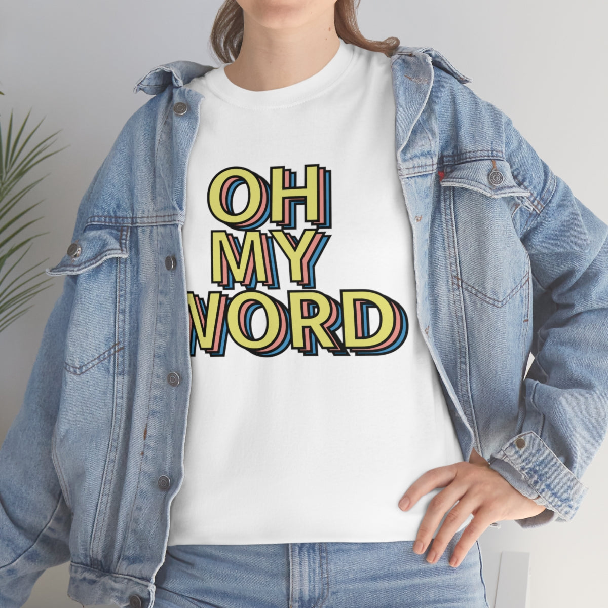 Oh My Word Unisex Heavy Cotton Tee