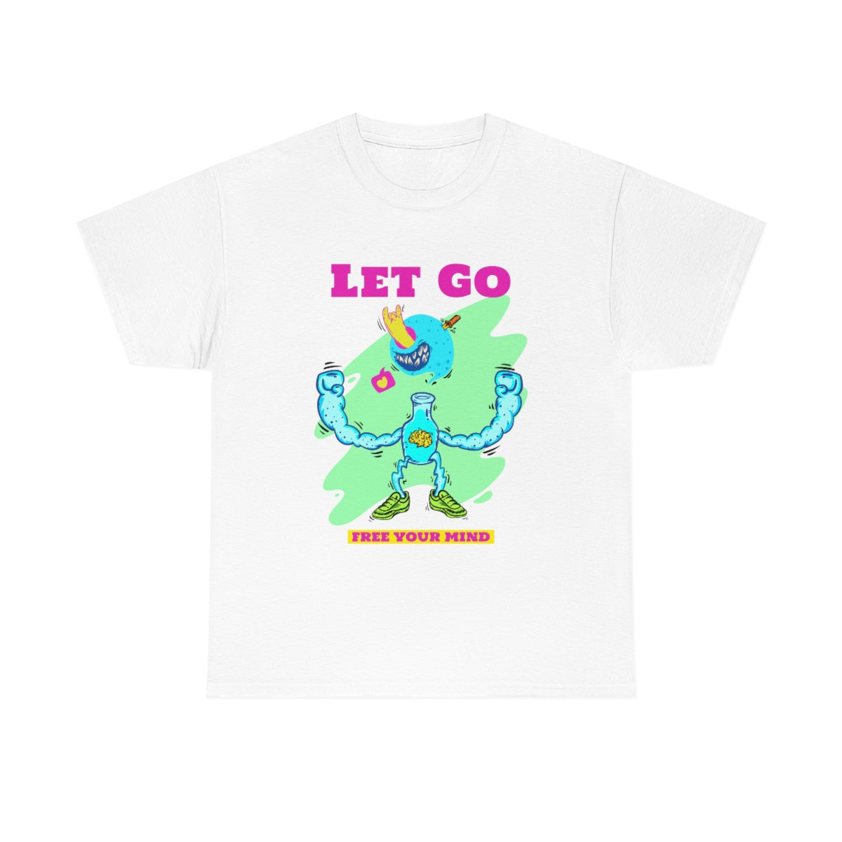 Let Go Be Free Unisex Heavy Cotton Tee