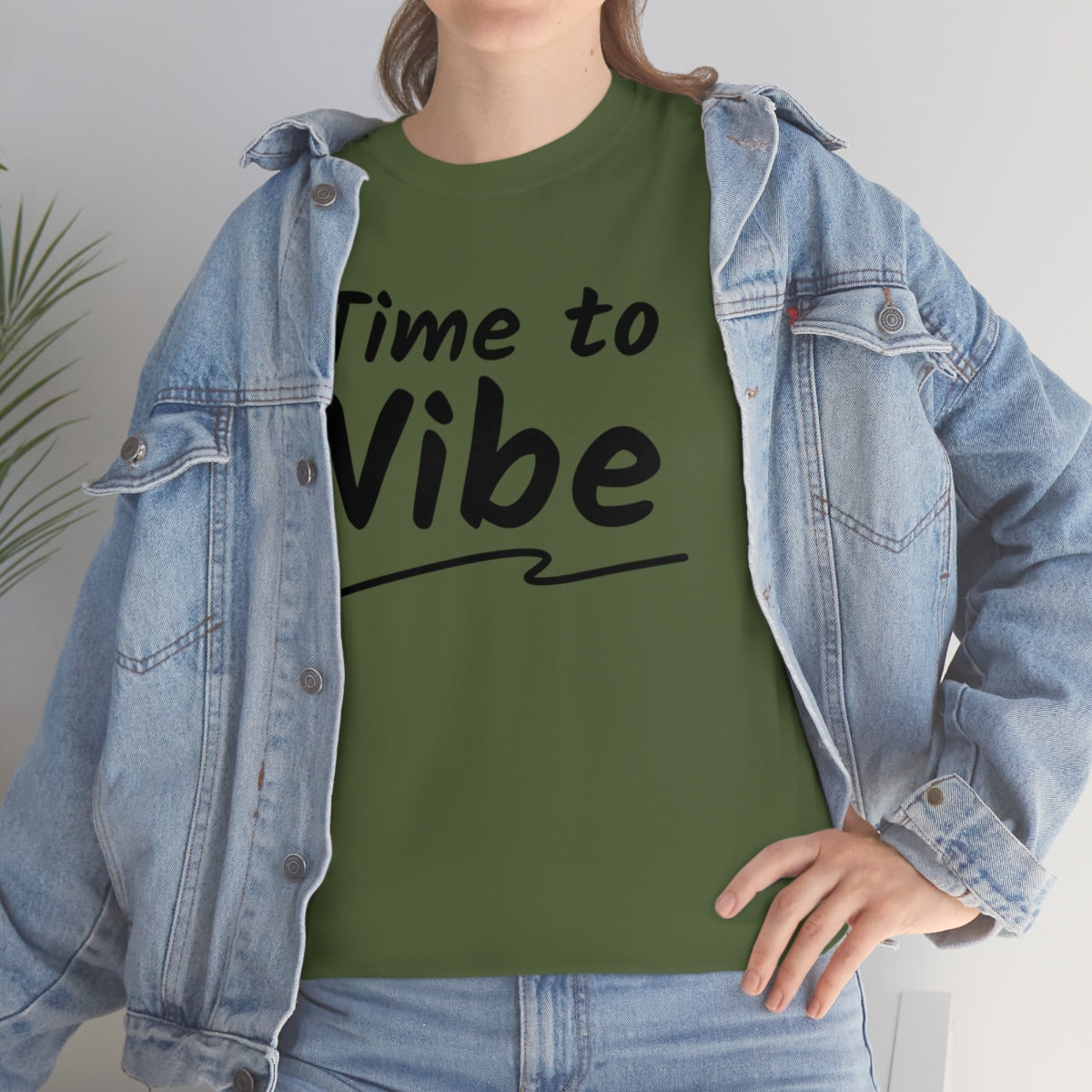 Time to Vibe Unisex Heavy Cotton Tee