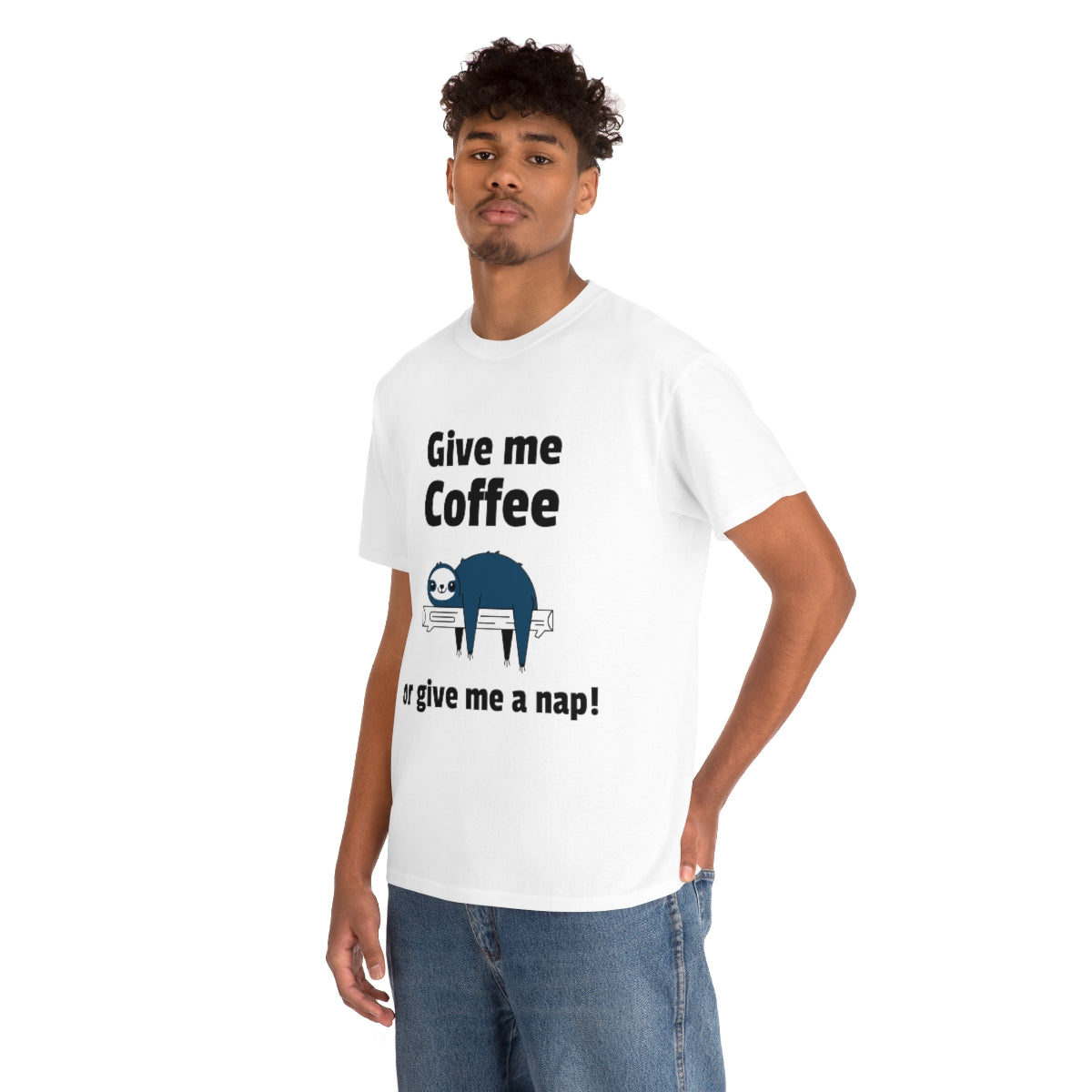 Coffee or a Nap Unisex Heavy Cotton Tee