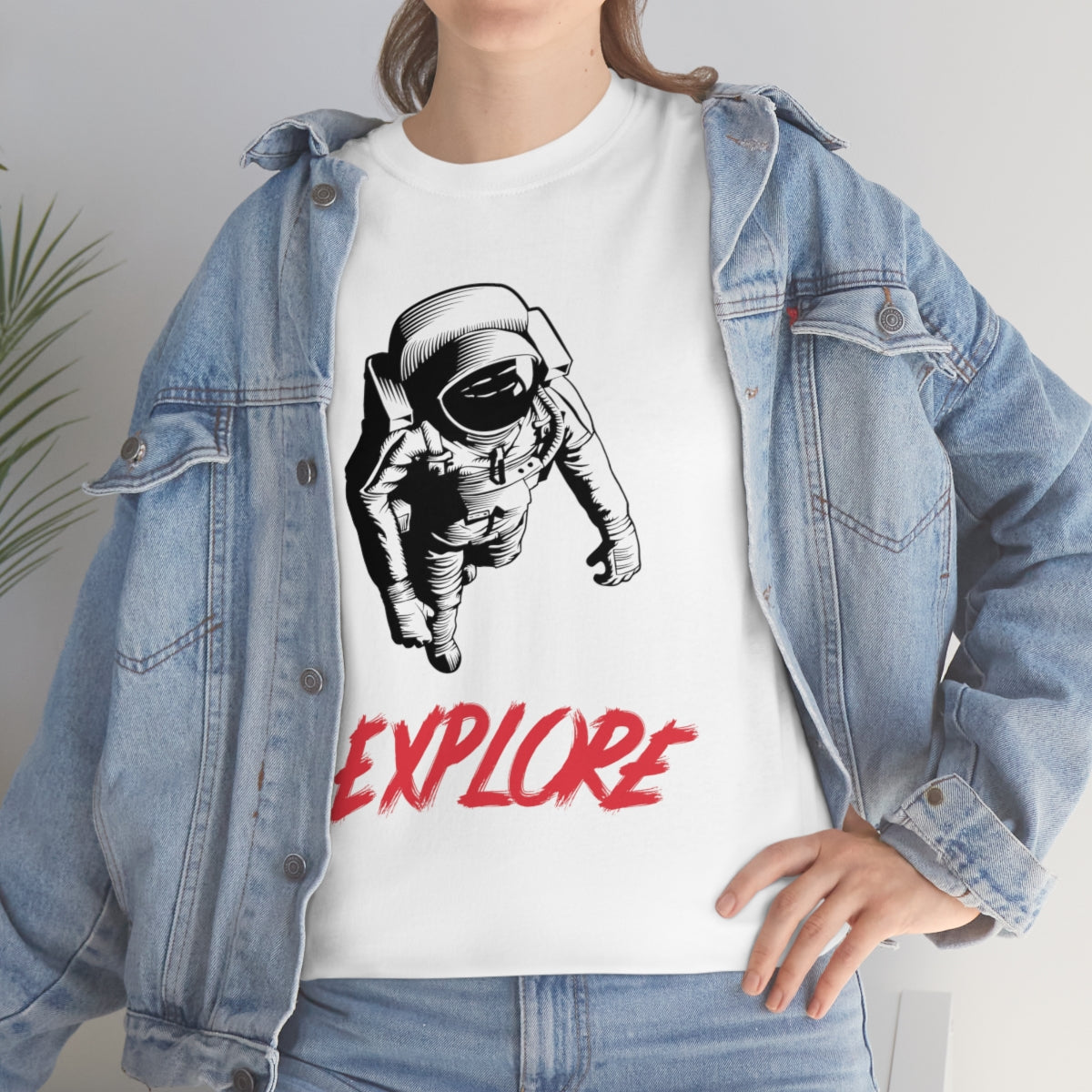 Explore Space Unisex Heavy Cotton Tee