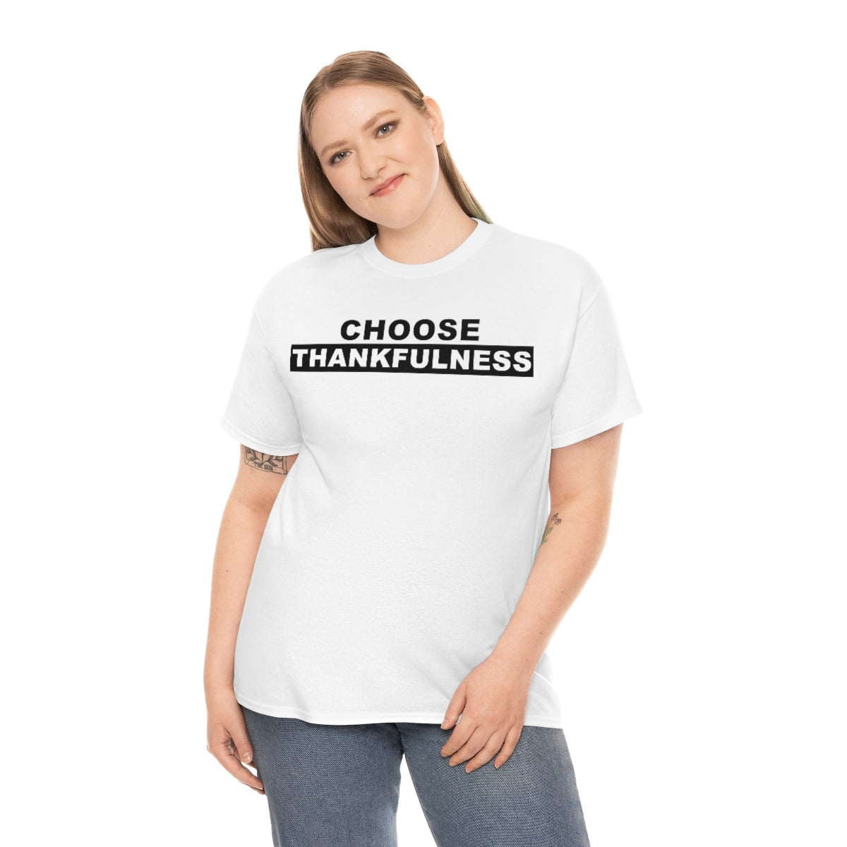 Choose Thankfulness Unisex Heavy Cotton Tee