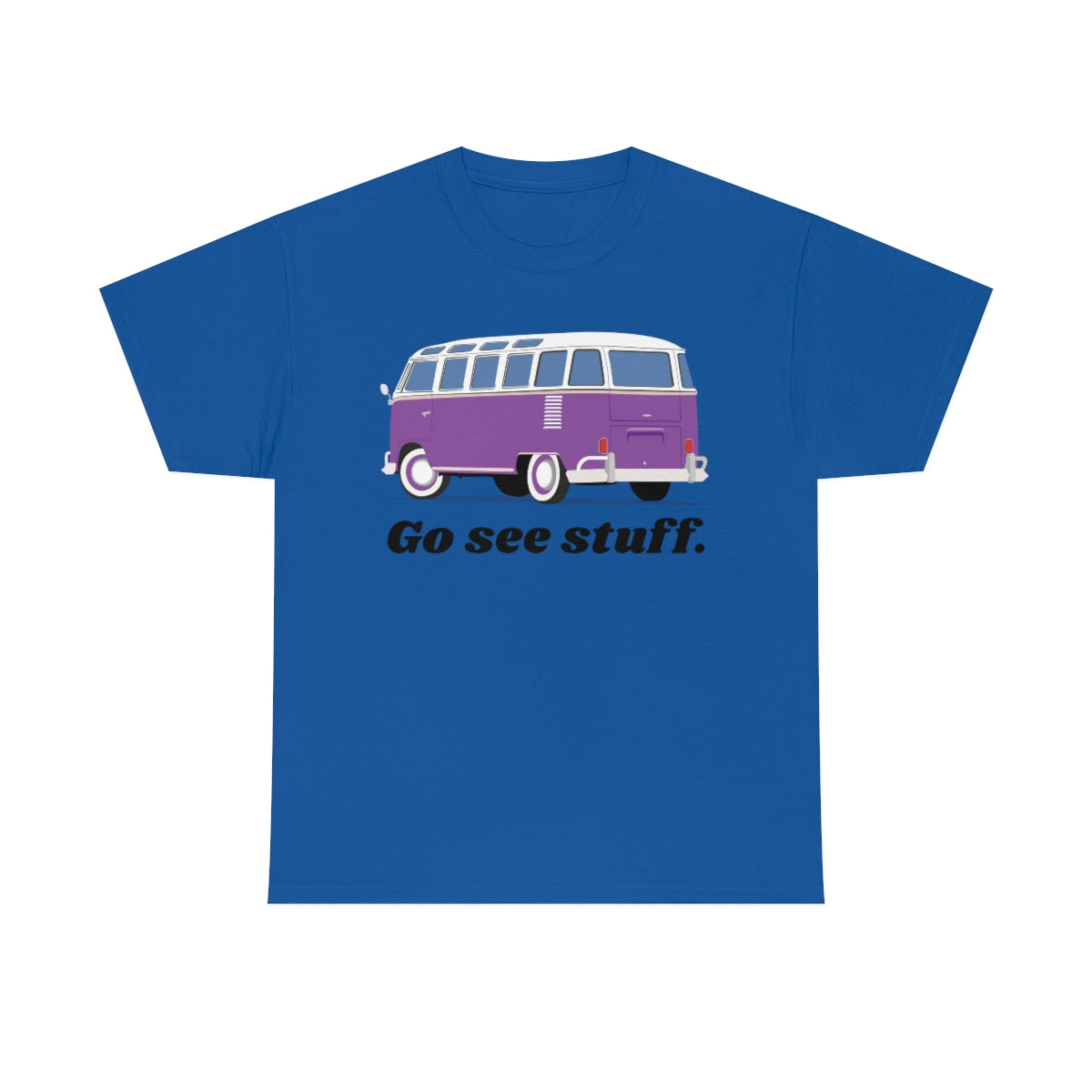 Go See Stuff Van Unisex Heavy Cotton Tee