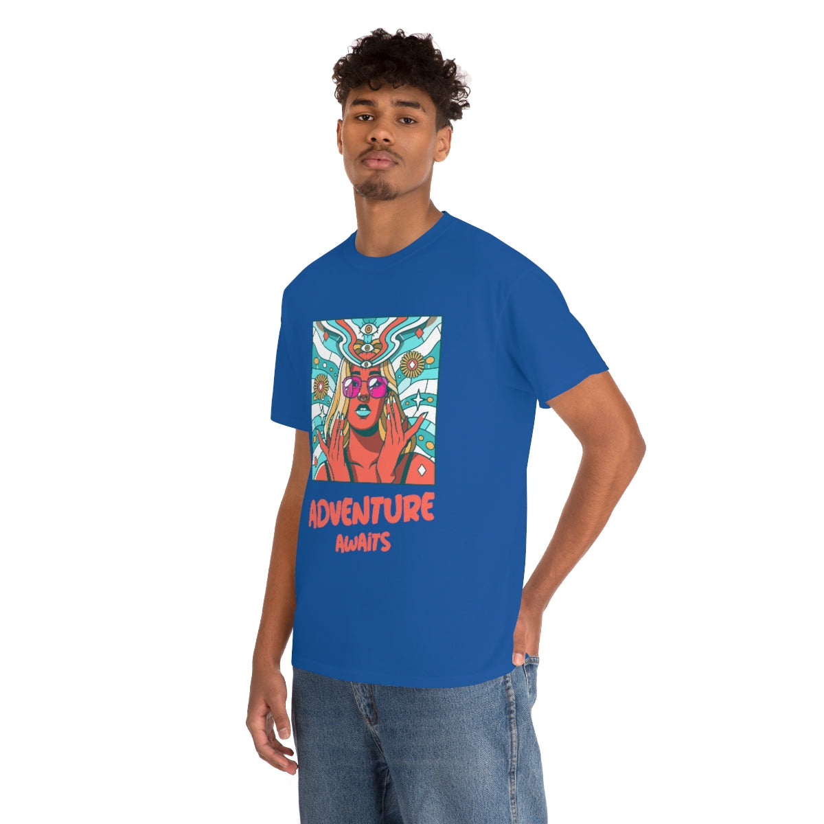 Adventure Awaits Unisex Heavy Cotton Tee