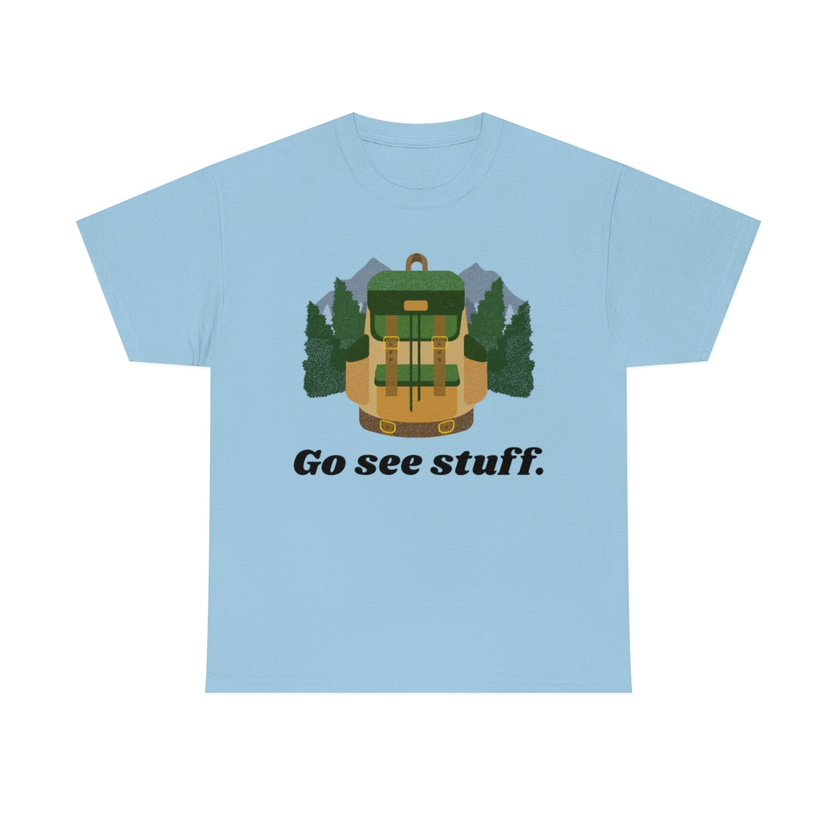 Go See Stuff Unisex Heavy Cotton Tee