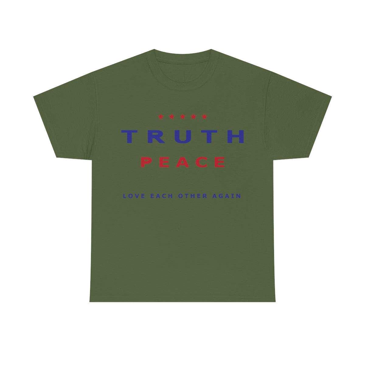 Truth and Peace Unisex Heavy Cotton Tee
