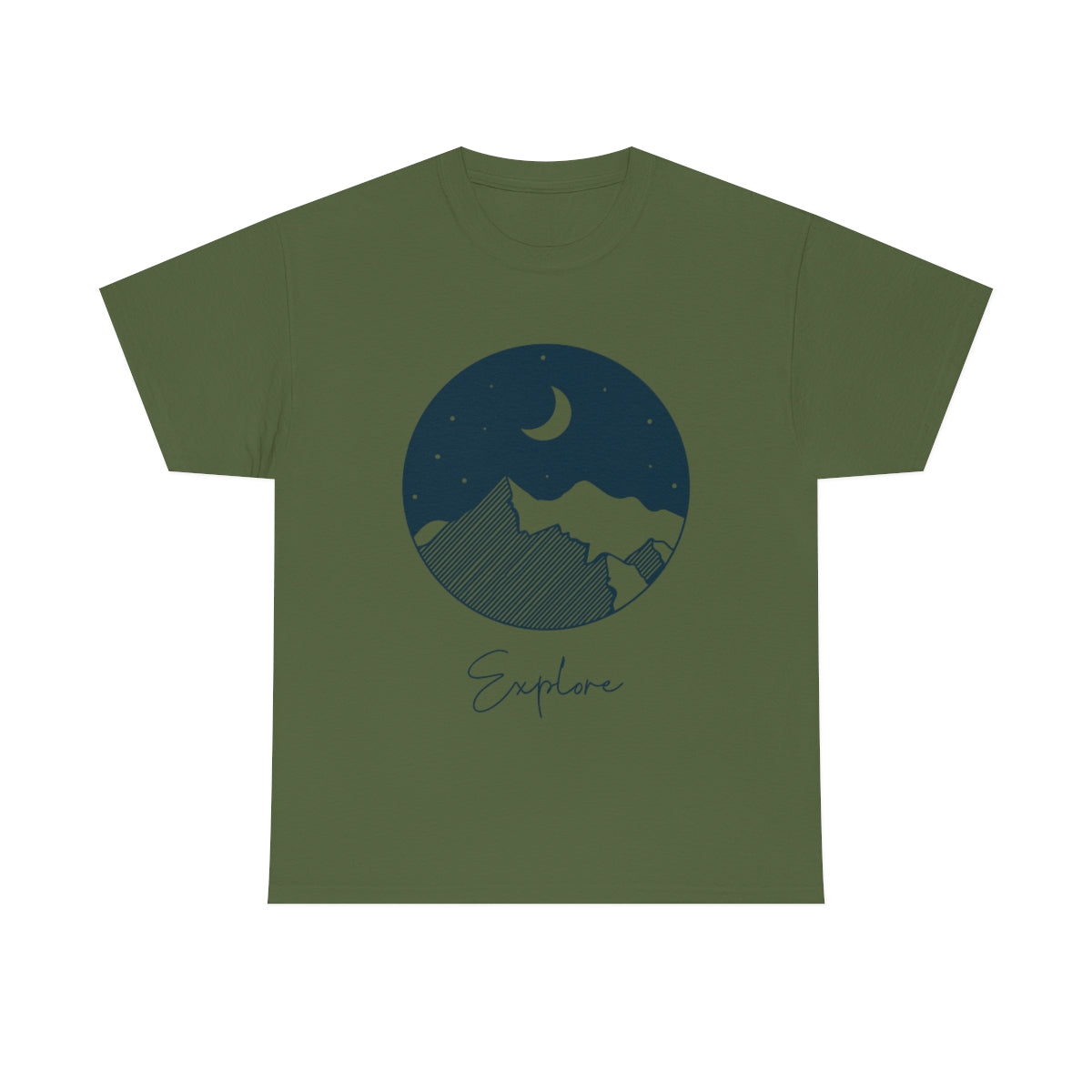 Explore Night Unisex Heavy Cotton Tee
