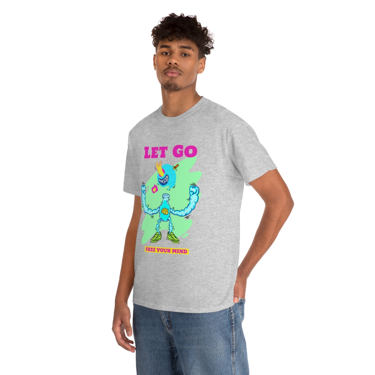 Let Go Be Free Unisex Heavy Cotton Tee