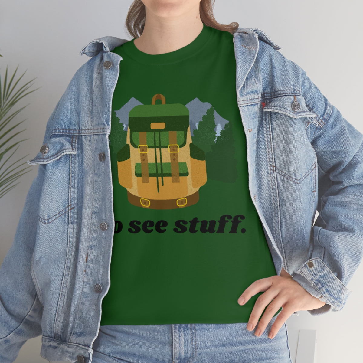 Go See Stuff Unisex Heavy Cotton Tee