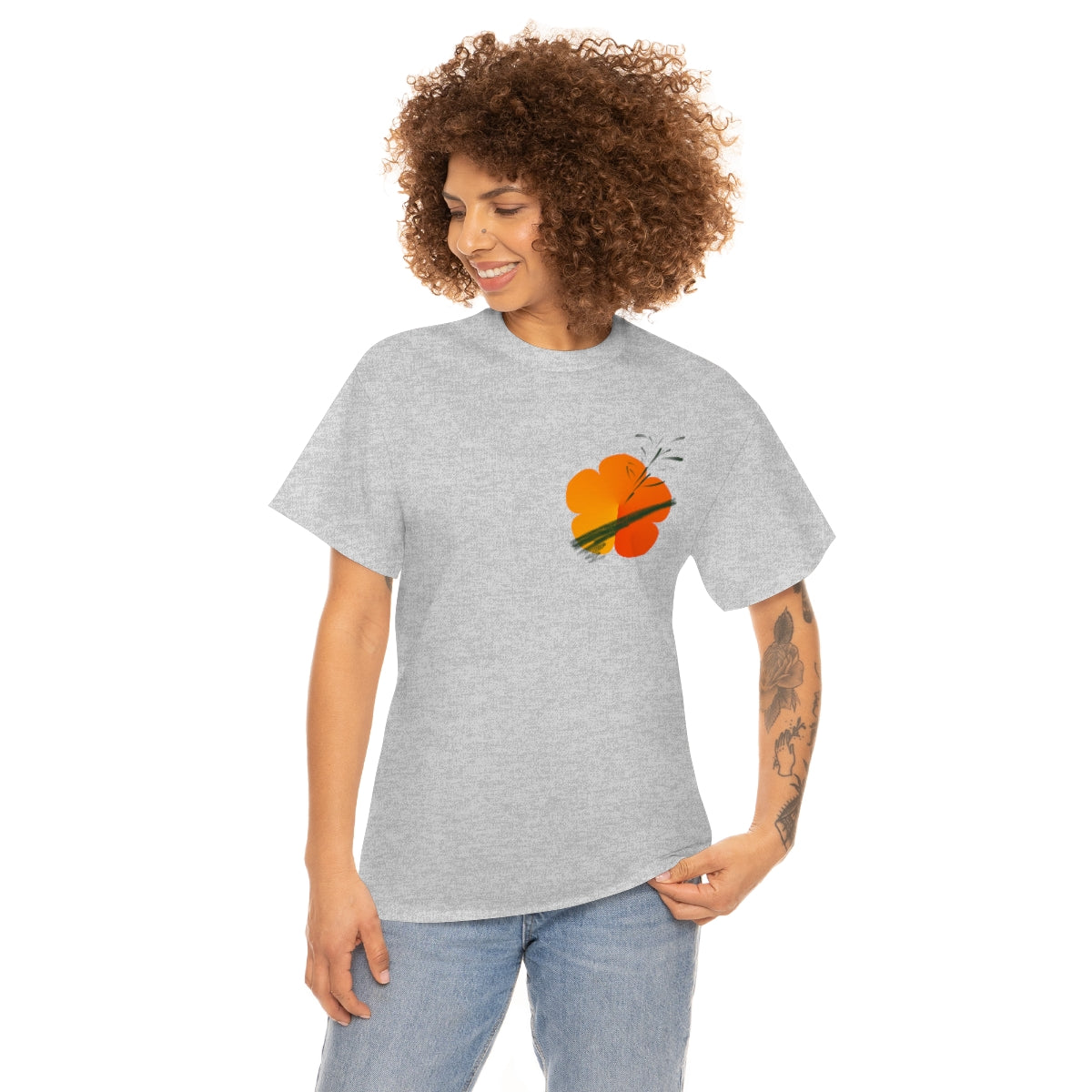 Just Peachy Unisex Heavy Cotton Tee
