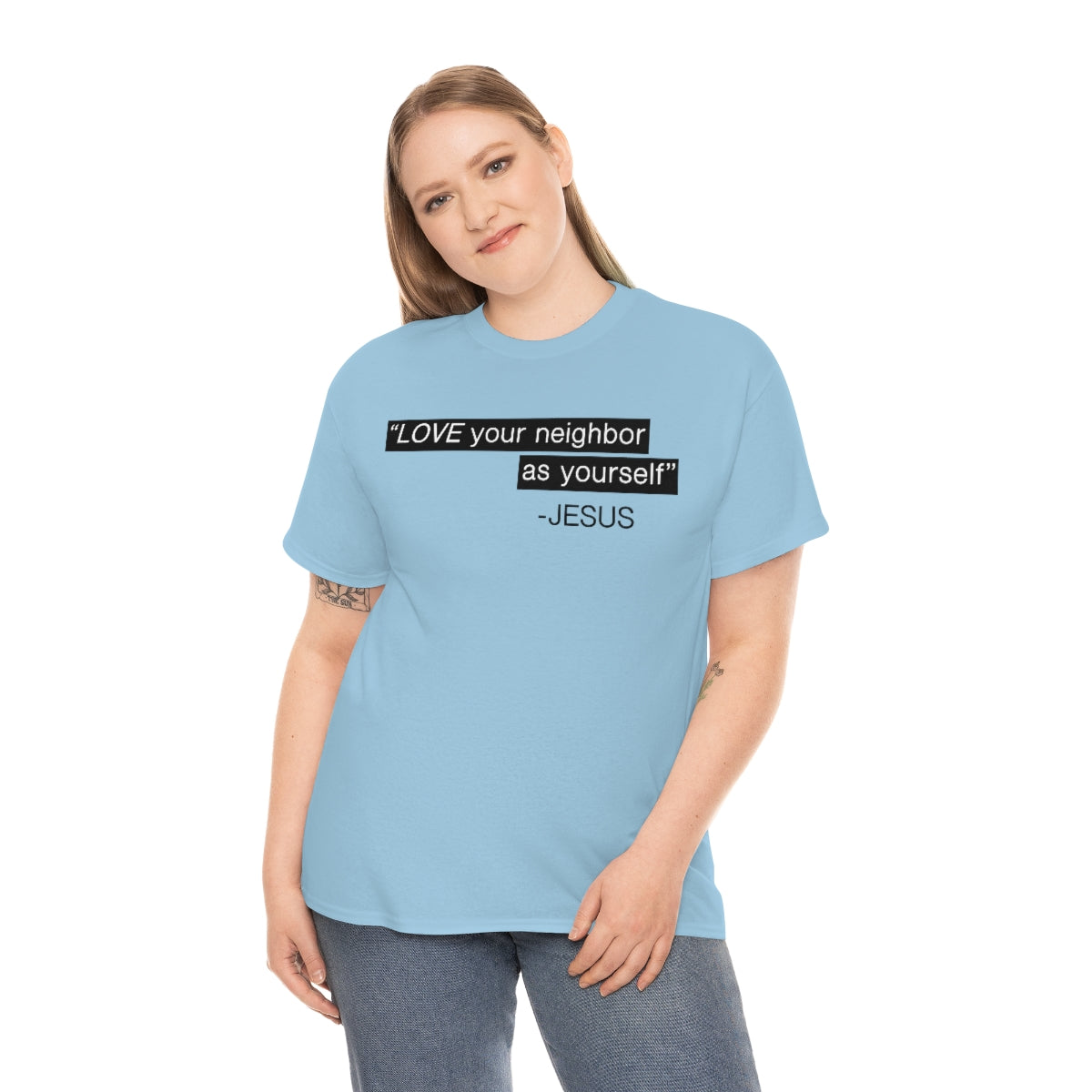 Love Your Neighbor Unisex Heavy Cotton Tee