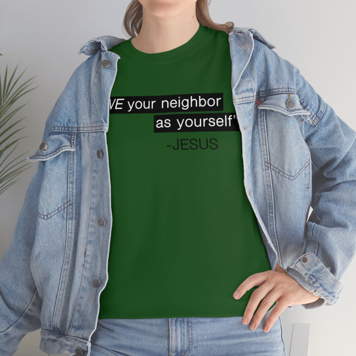Love Your Neighbor Unisex Heavy Cotton Tee