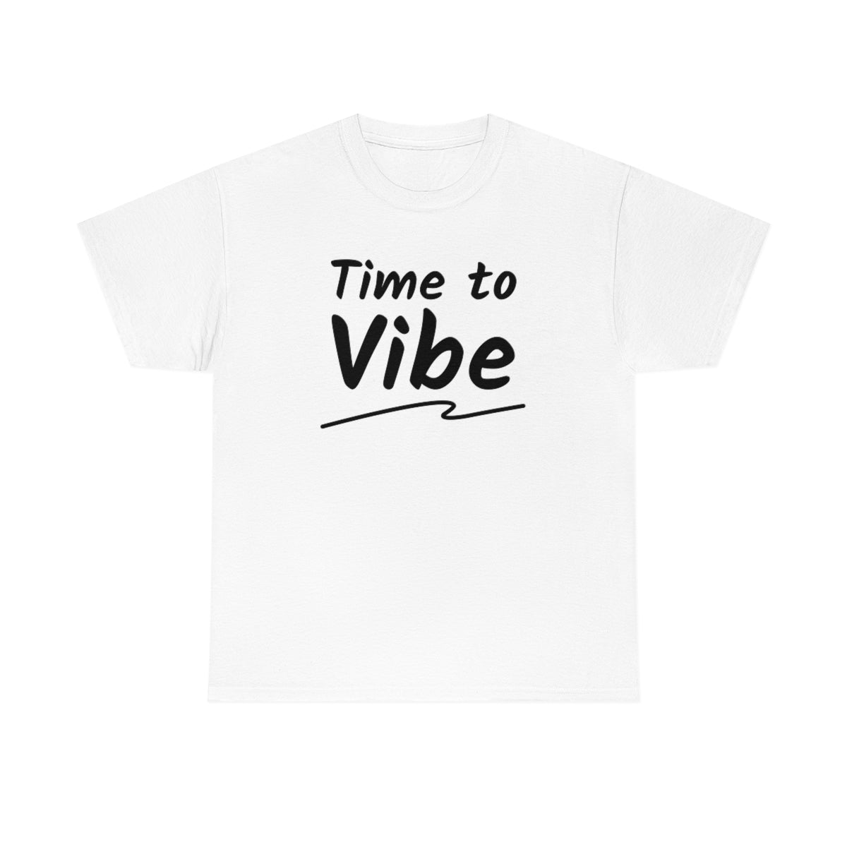 Time to Vibe Unisex Heavy Cotton Tee