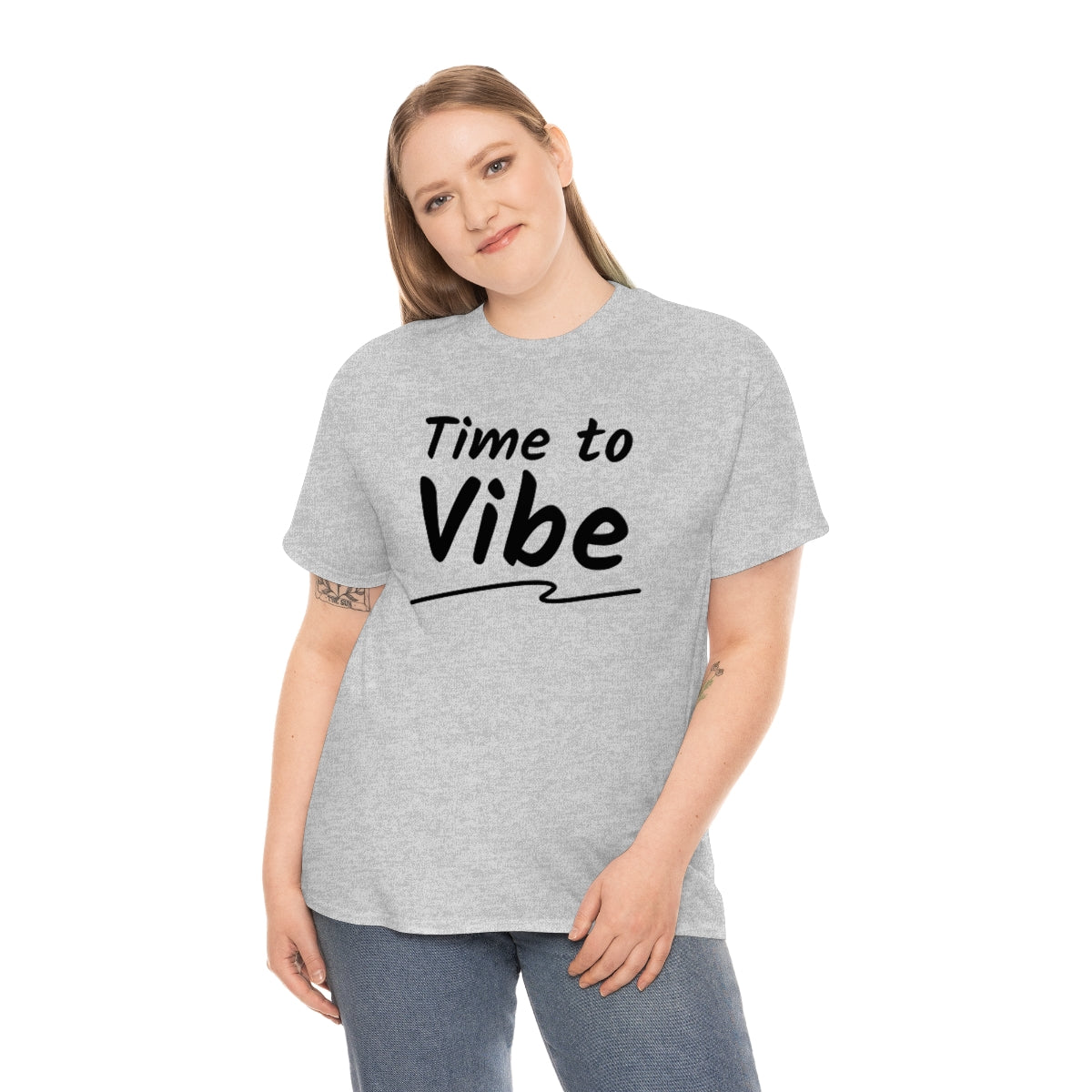 Time to Vibe Unisex Heavy Cotton Tee