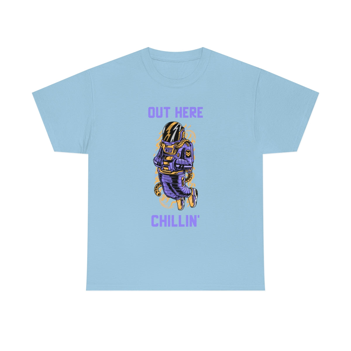 Chill Space Astronaut Unisex Heavy Cotton Tee