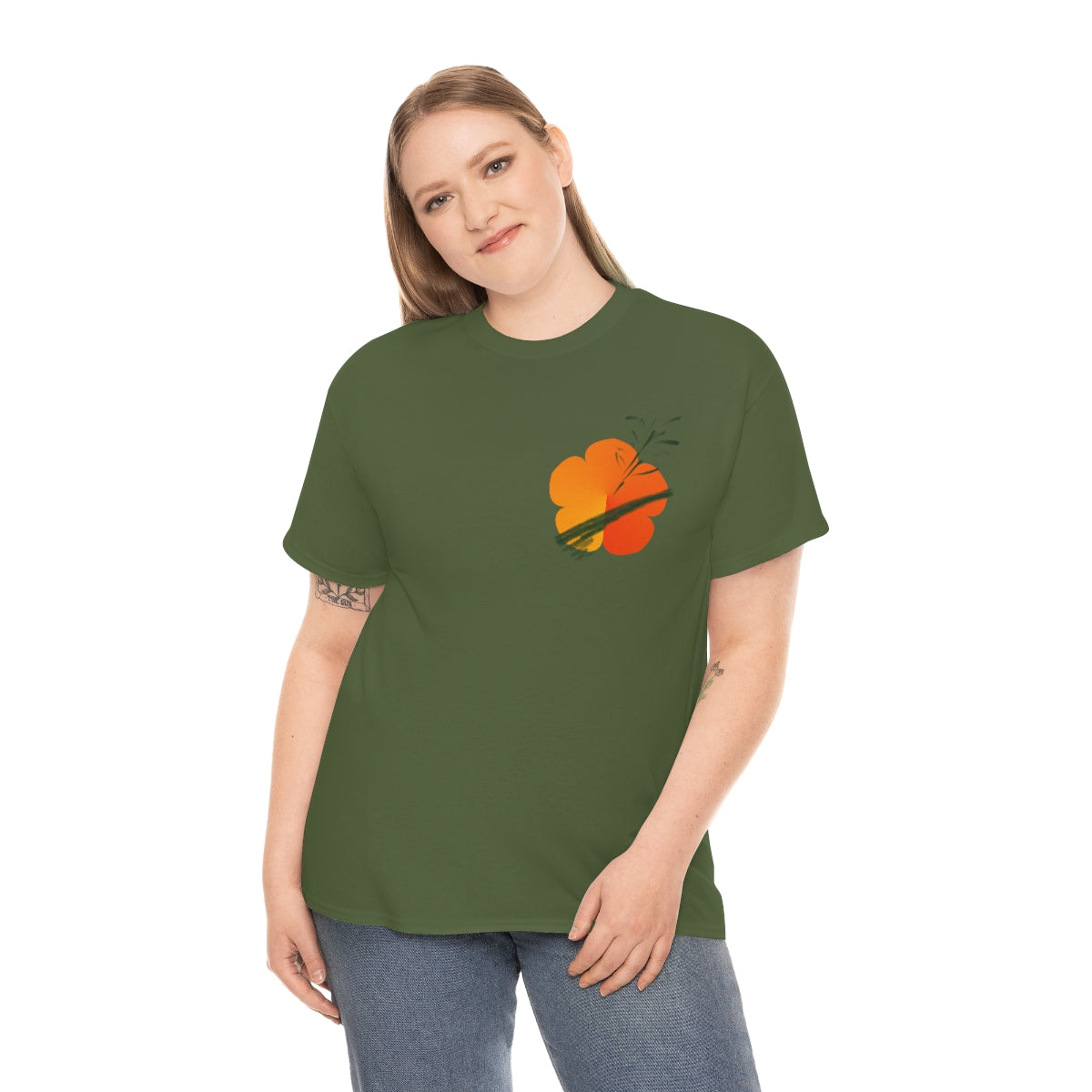 Just Peachy Unisex Heavy Cotton Tee