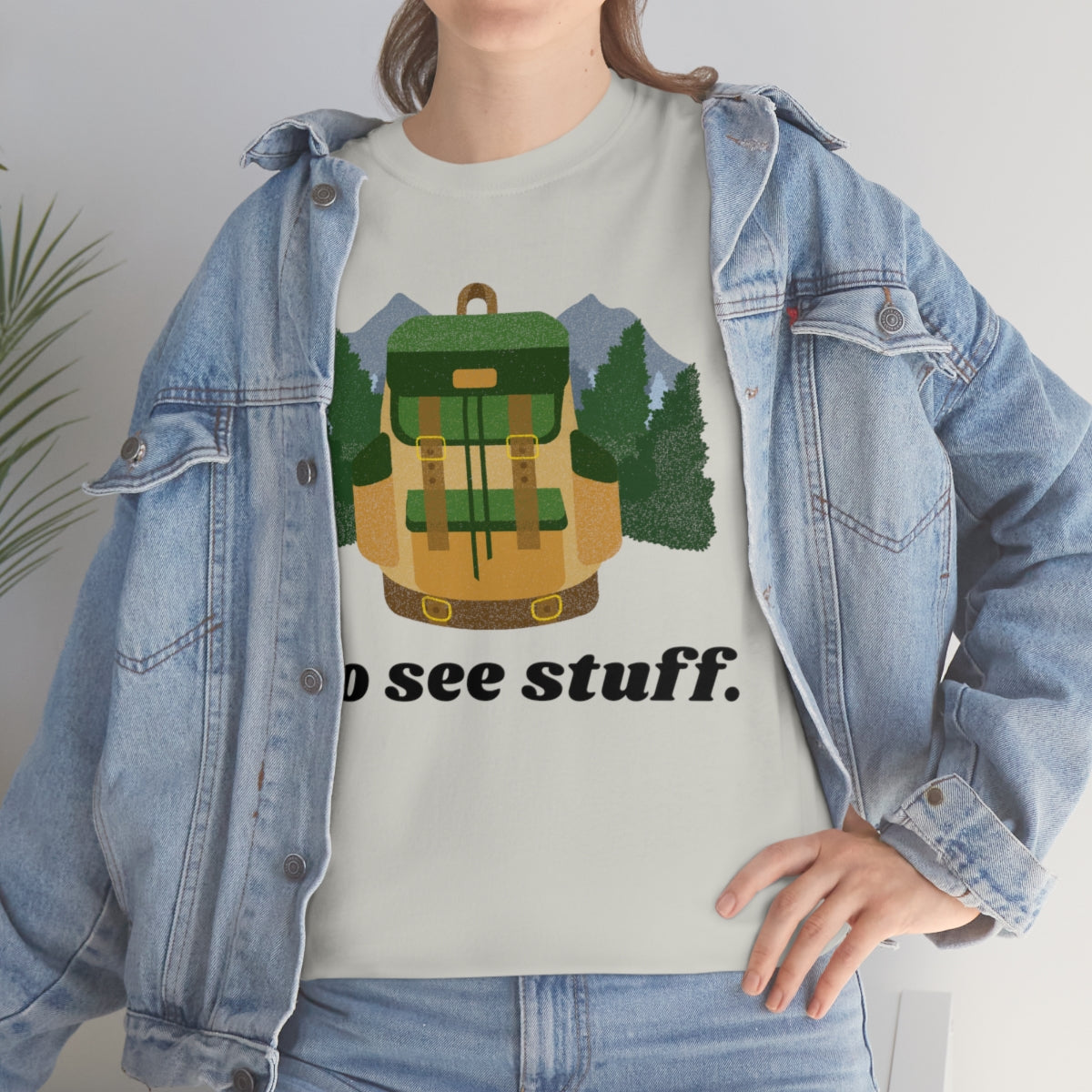 Go See Stuff Unisex Heavy Cotton Tee