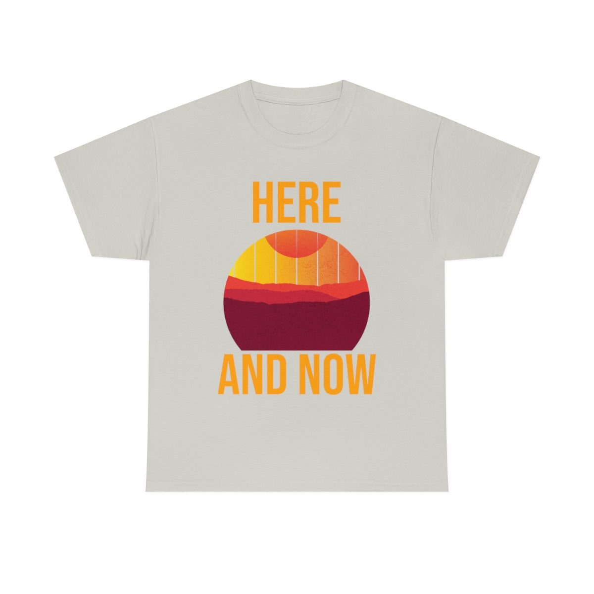 Here And Now Unisex Heavy Cotton Tee