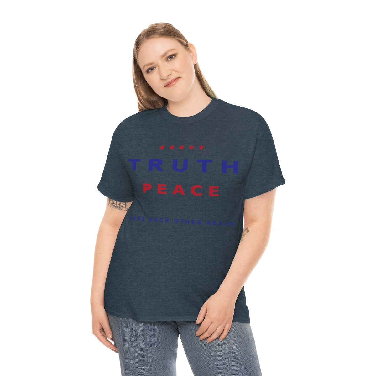 Truth and Peace Unisex Heavy Cotton Tee