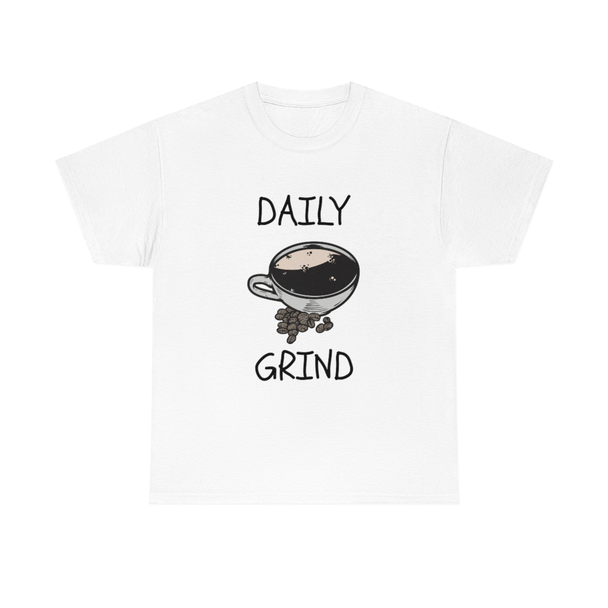 Daily Grind Coffee Unisex Heavy Cotton Tee