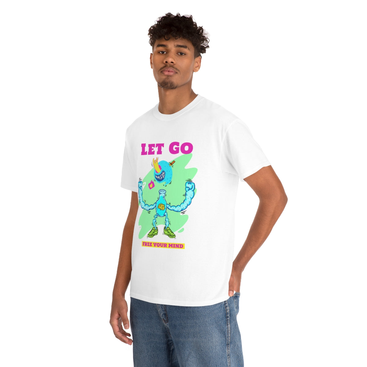 Let Go Be Free Unisex Heavy Cotton Tee