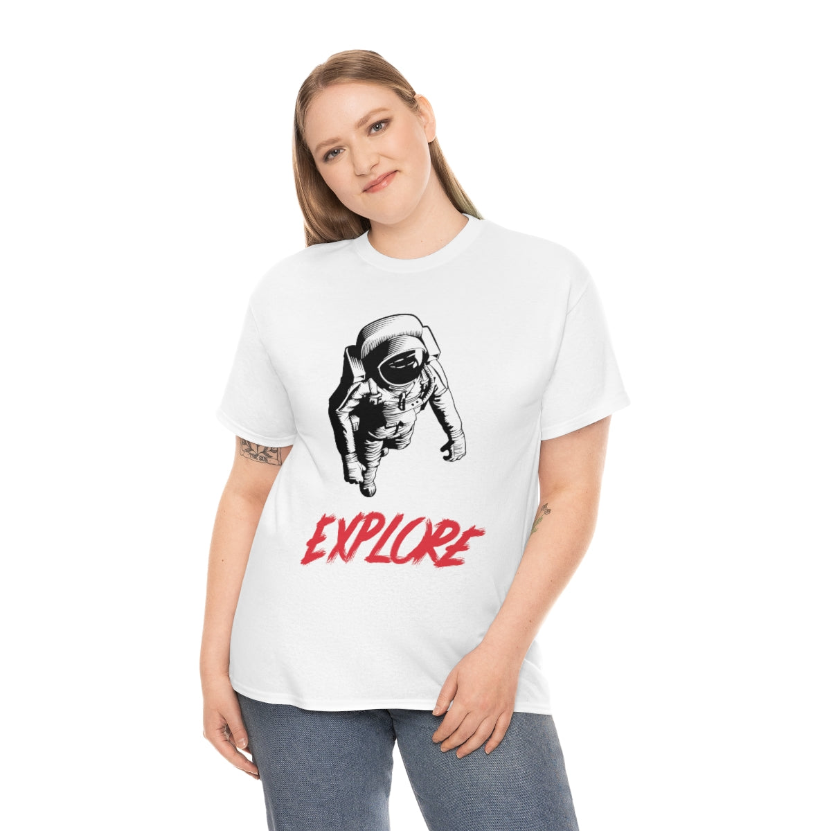 Explore Space Unisex Heavy Cotton Tee