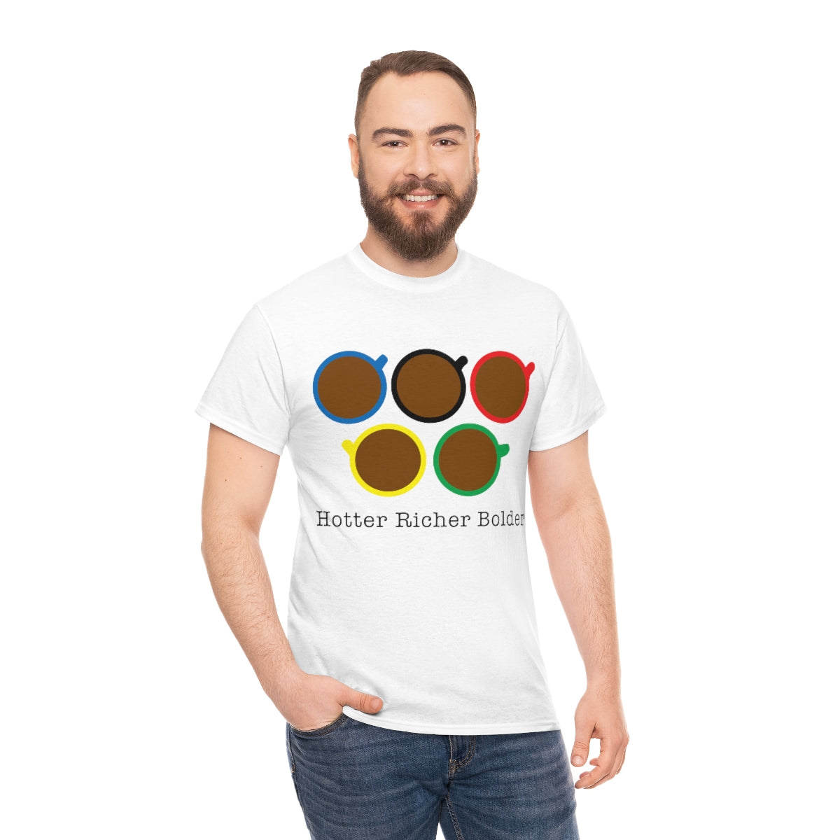 Olympic Coffee Unisex Heavy Cotton Tee