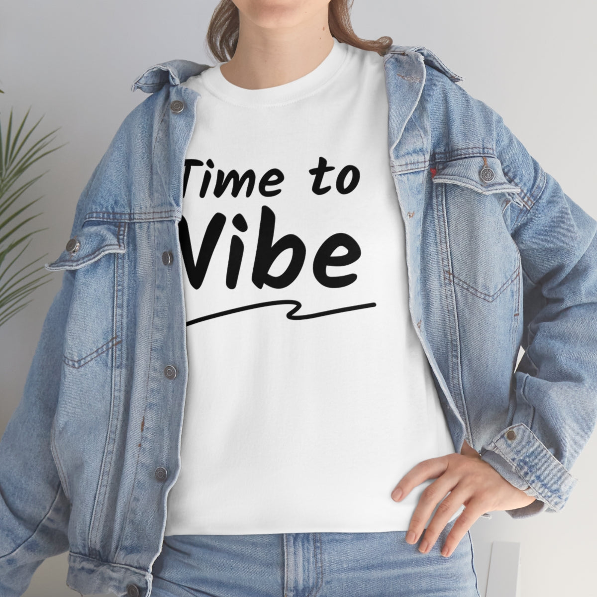 Time to Vibe Unisex Heavy Cotton Tee