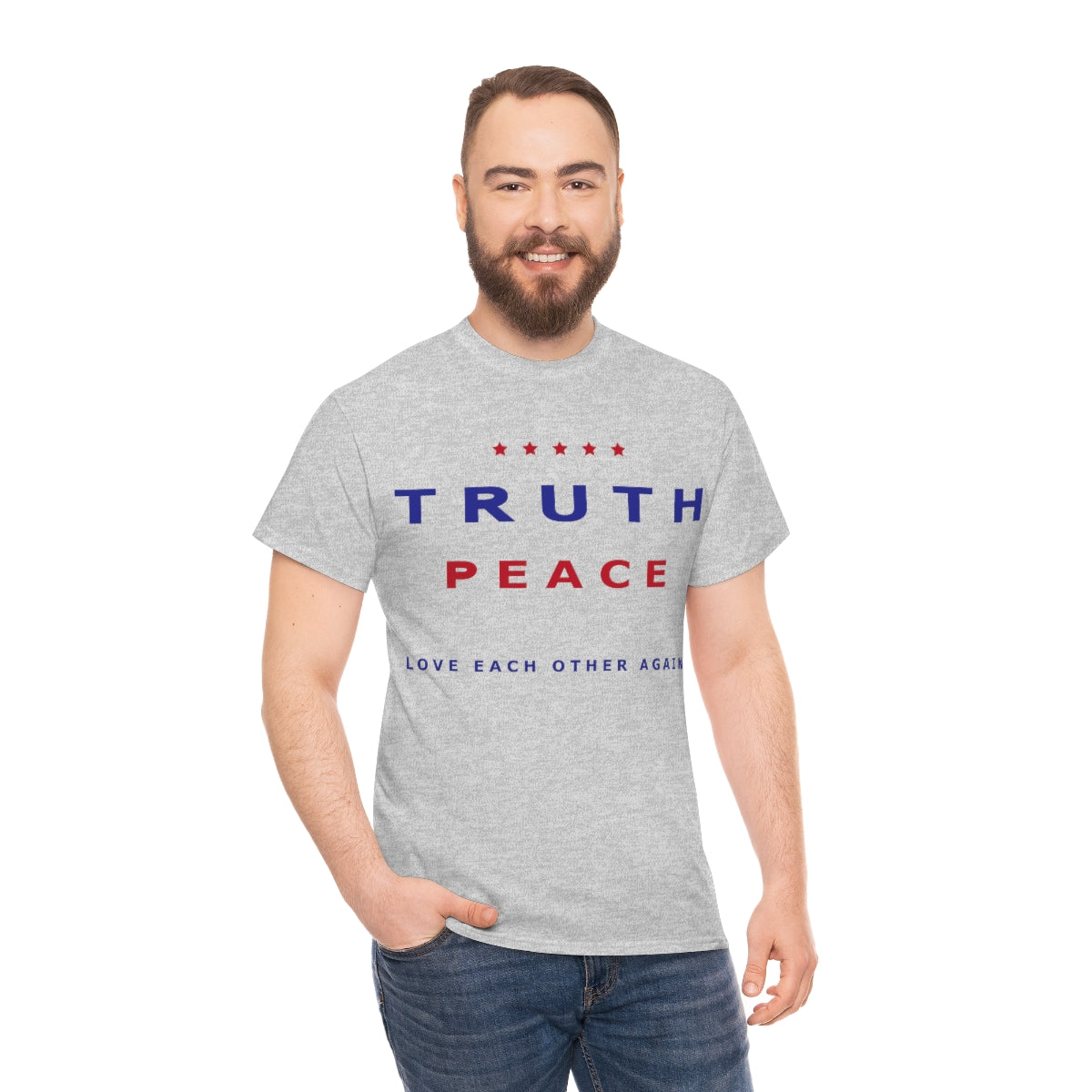 Truth and Peace Unisex Heavy Cotton Tee