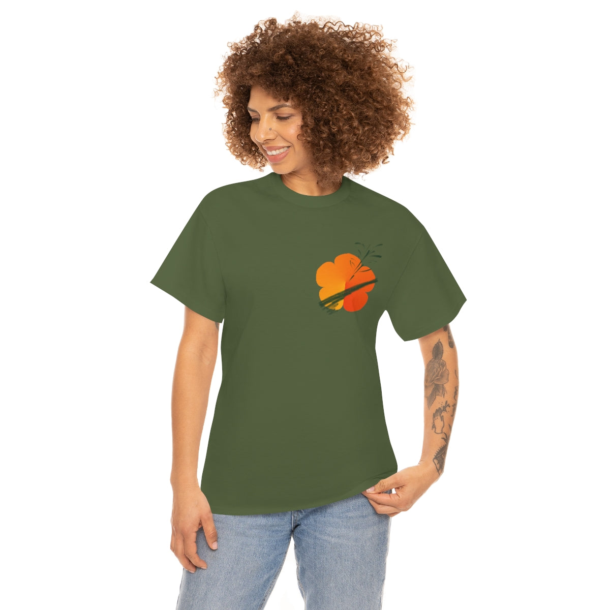 Just Peachy Unisex Heavy Cotton Tee
