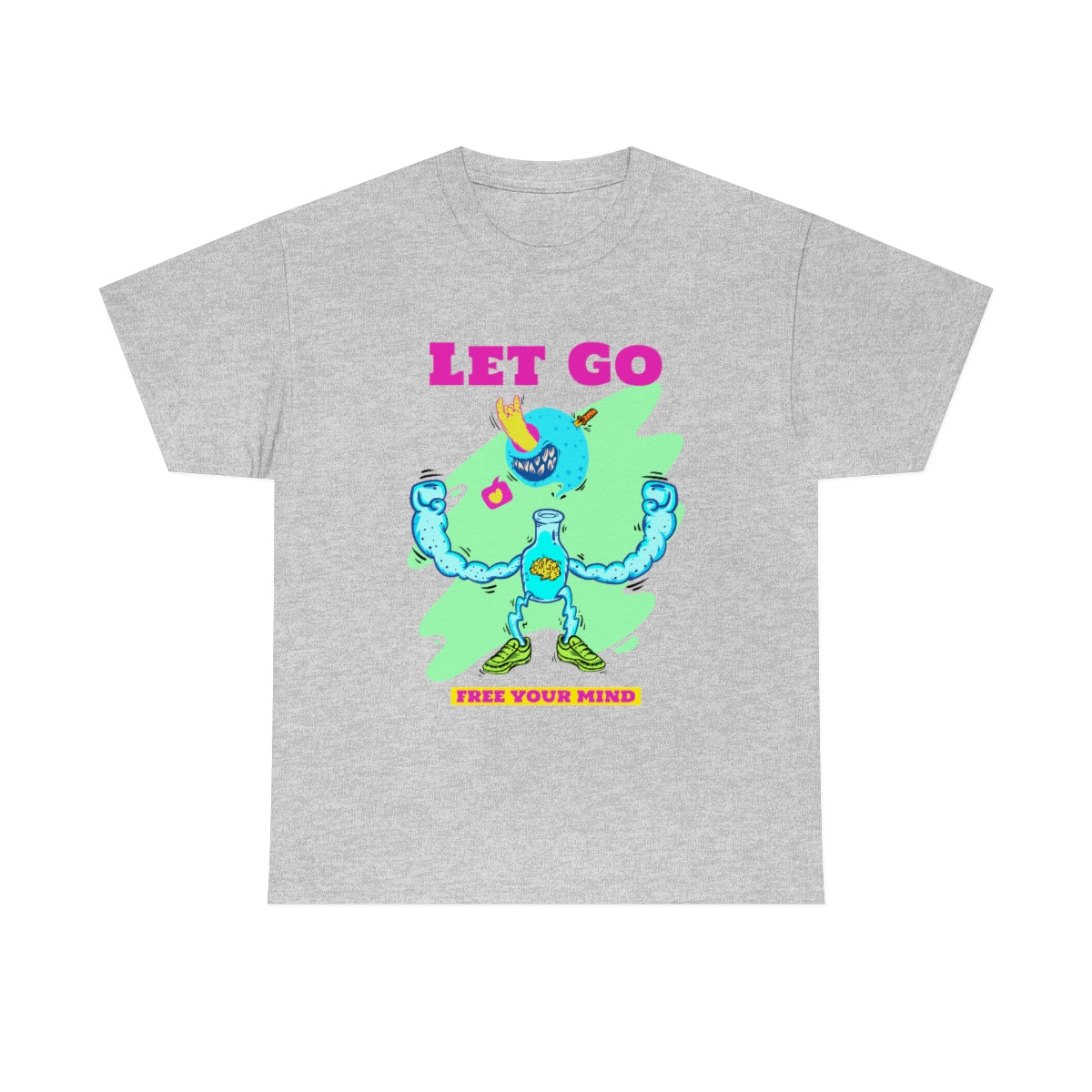 Let Go Be Free Unisex Heavy Cotton Tee