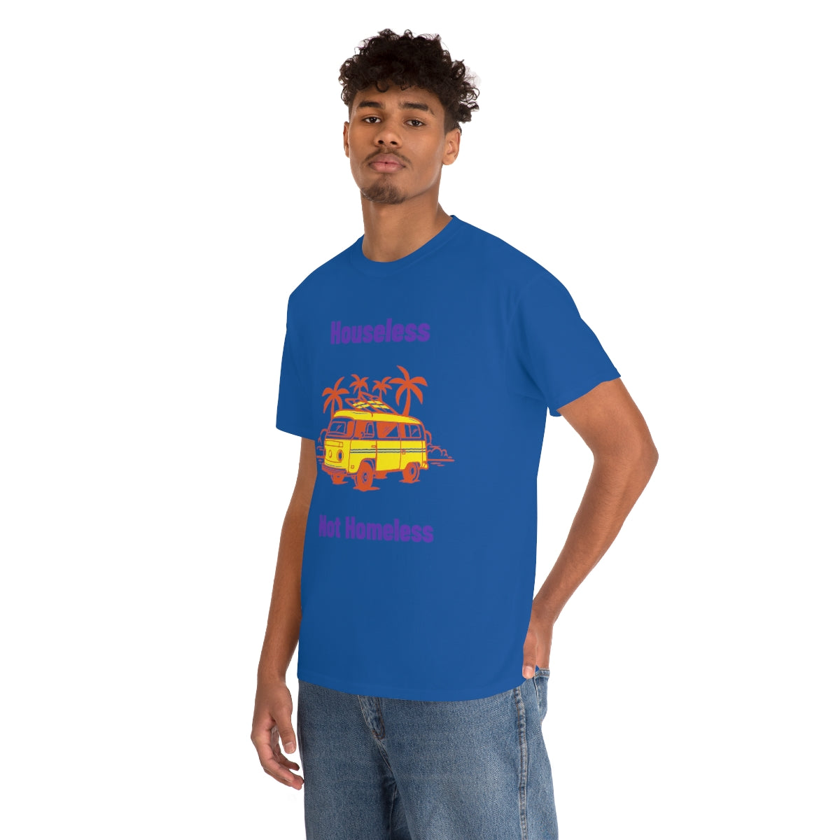 Houseless Not Homeless Unisex Heavy Cotton Tee