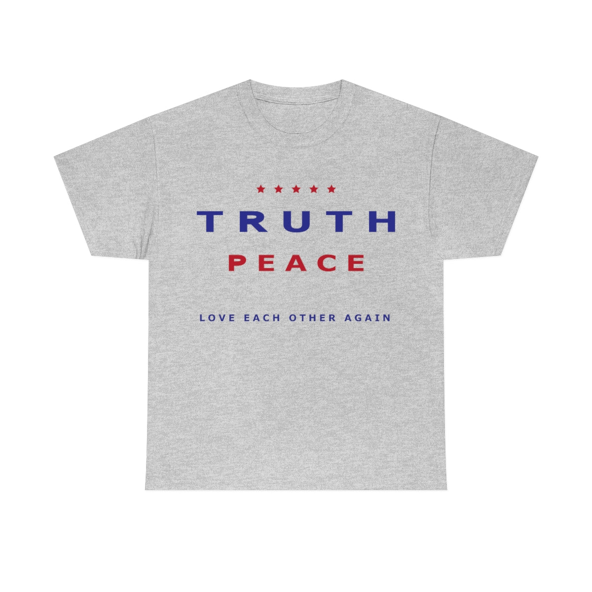 Truth and Peace Unisex Heavy Cotton Tee