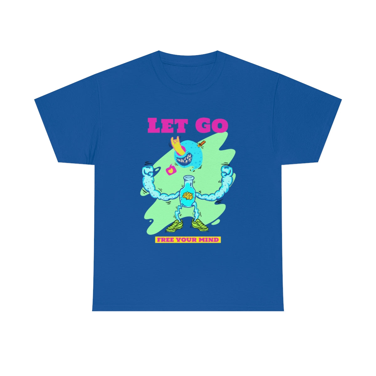 Let Go Be Free Unisex Heavy Cotton Tee