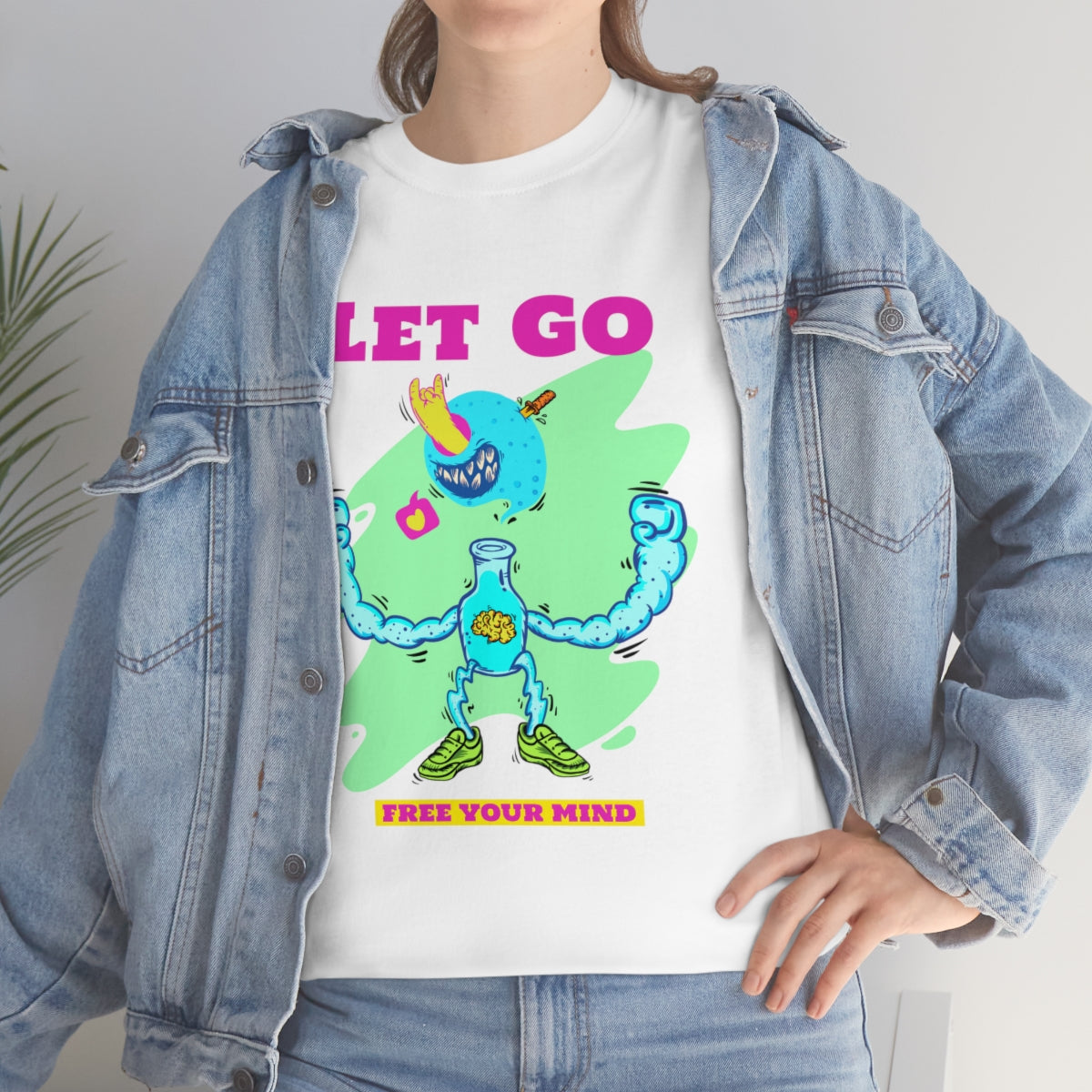 Let Go Be Free Unisex Heavy Cotton Tee
