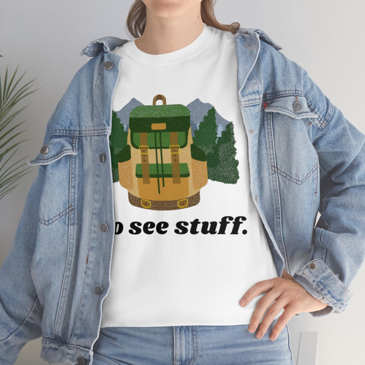 Go See Stuff Unisex Heavy Cotton Tee